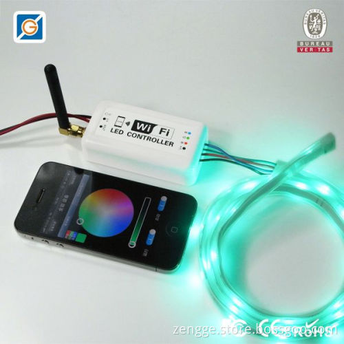customize led programmable wifi remote led module control card for led flexible strip